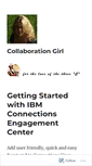 Mobile Screenshot of collaborationgirl.com